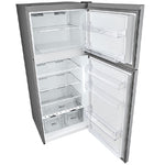 LG Refrigerator Top Freezer, 401L, Inverter, No Frost, GTF402SVAN - Platinum Silver