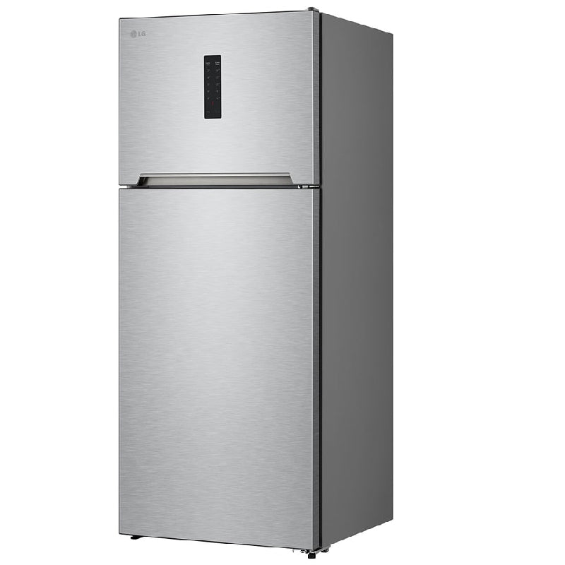 LG Refrigerator Top Freezer, 401L, Inverter, No Frost, GTF402SVAN - Platinum Silver