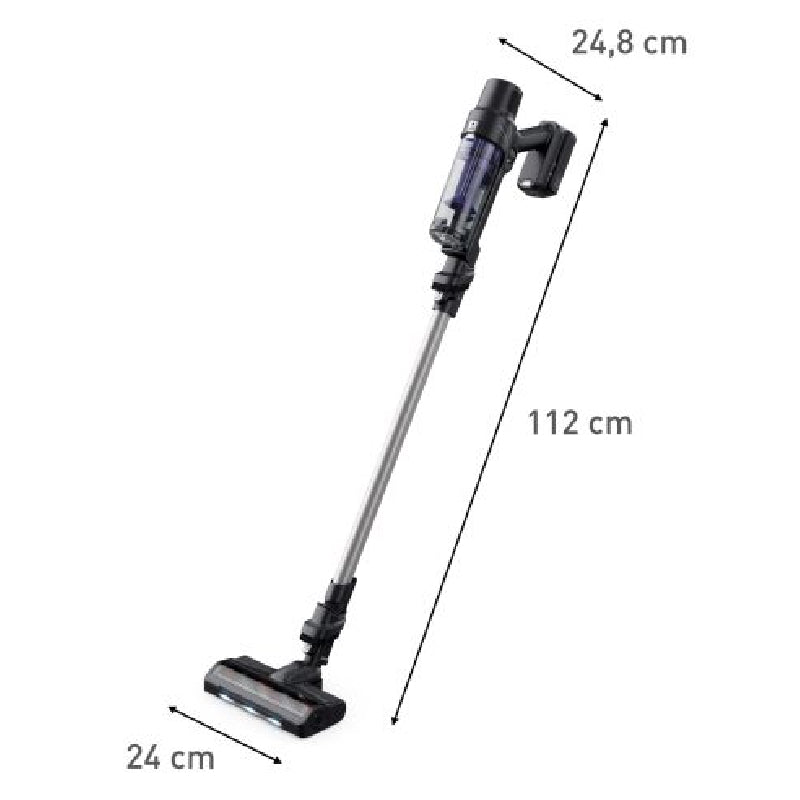 Tefal X-PERT 7.60 Handstick Vacuum Cleaner, 140W, 0.44L, 45min, TY6A35EG - Black