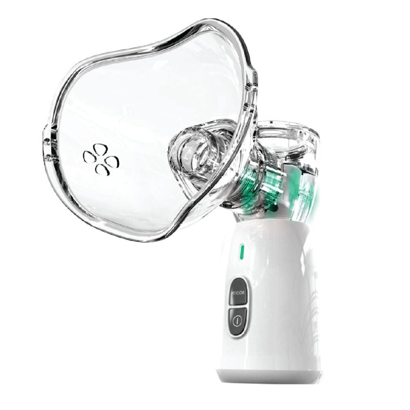 Granzia TurboMesh Nebulizer Portable - White