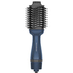 Rush Brush V3 Pro Hair Straightener Brush, 1400 Watt - Navy Blue