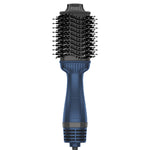 Rush Brush V3 Pro Hair Straightener Brush, 1400 Watt - Navy Blue