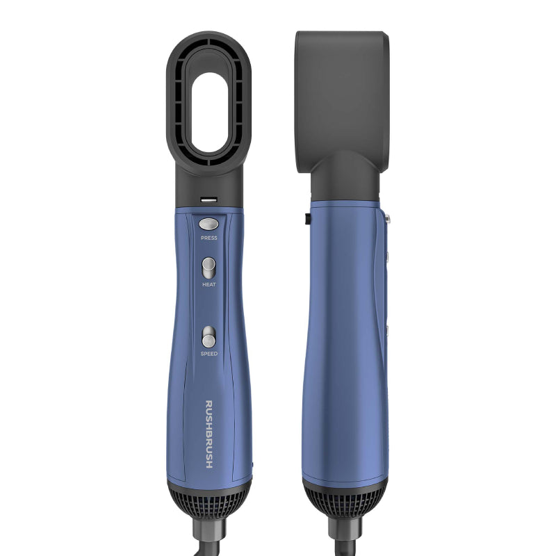 Rush Brush +6 Air Styler, 1300 Watts - Navy Blue