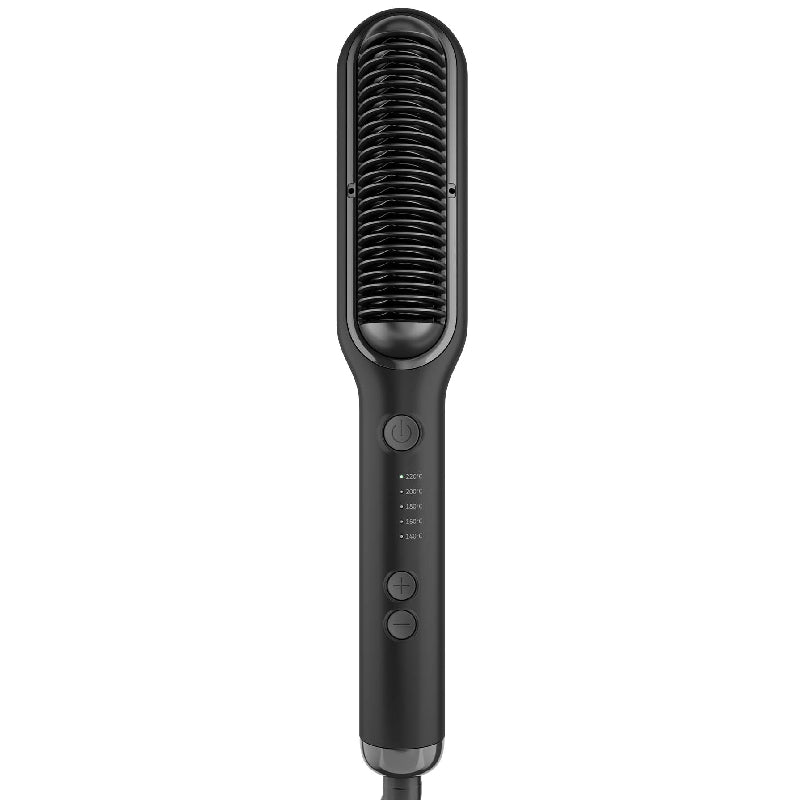 Rush Brush S2 Pentium Hair Straightener Brush, 220°C - Black
