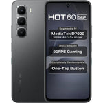 Infinix Hot 60 5G, 6GB Ram, 128GB - Sleek Black