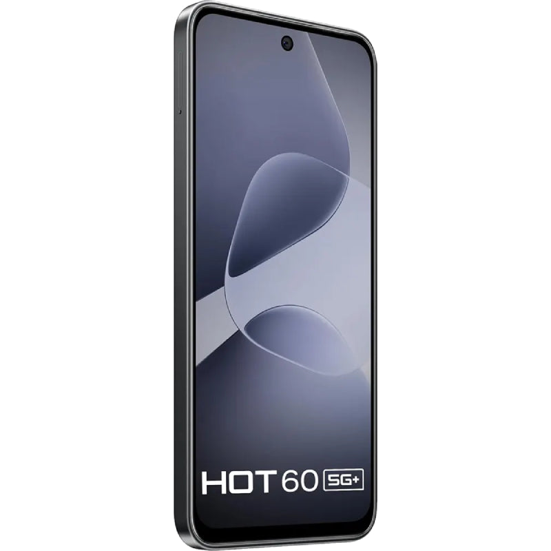 Infinix Hot 60 5G, 6GB Ram, 128GB - Sleek Black