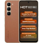 Infinix Hot 60 5G, 6GB Ram, 128GB - Caramel Glow