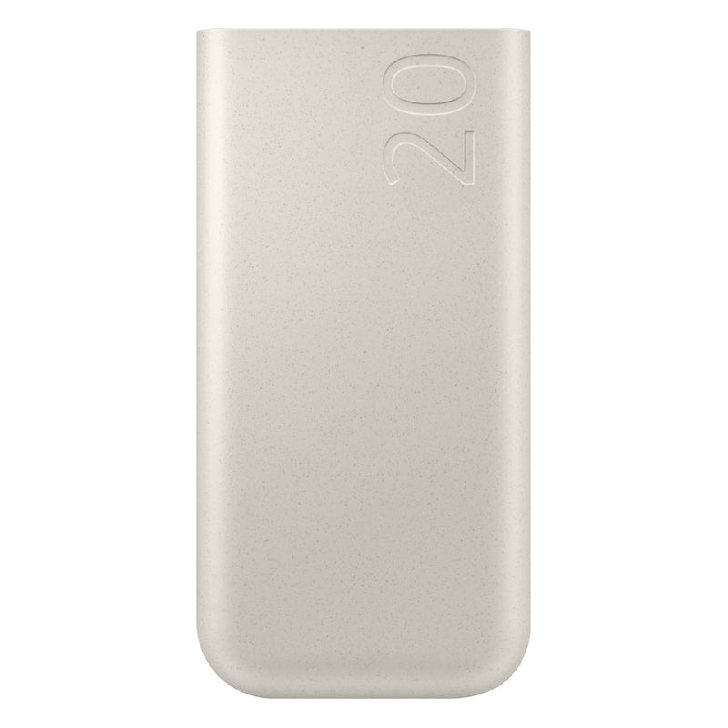 Samsung Power Bank 20000mAh. 45W, PD-C 3 Port, EB-P4520 - Beige