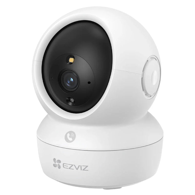 Ezviz H6c Pro 2K Indoor Security Wi-Fi Camera, 3MP - White
