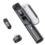 Boya Magic 05 Wireless Microphone, AI Noise Reduction, 2.4GHz Frequency, 100m Range, Versatile - Black