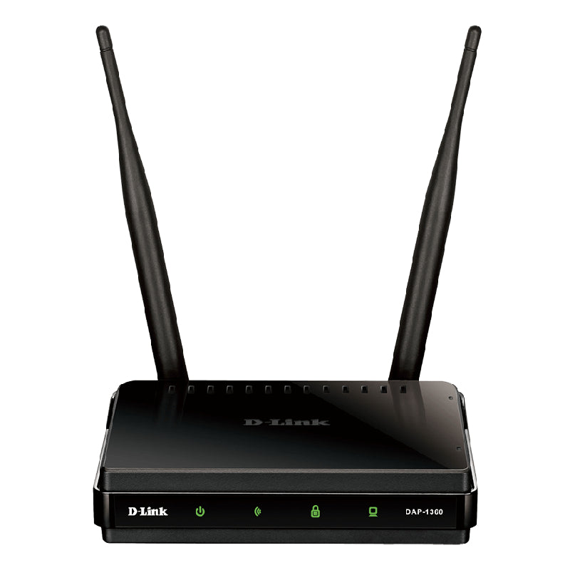D-Link Wireless N Range Extender , DAP-1360 - Black