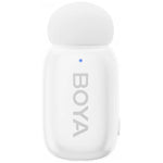 Boya Mini-13 2in1 2.4GHz Dual Channel Wireless Microphone With Noise Cancelling, Lightning and Type-C Receiver - White