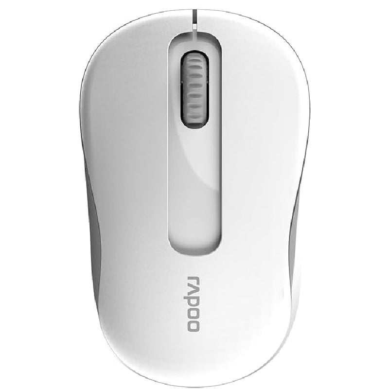 Rapoo M10 Plus Wireless Optical Mouse - White