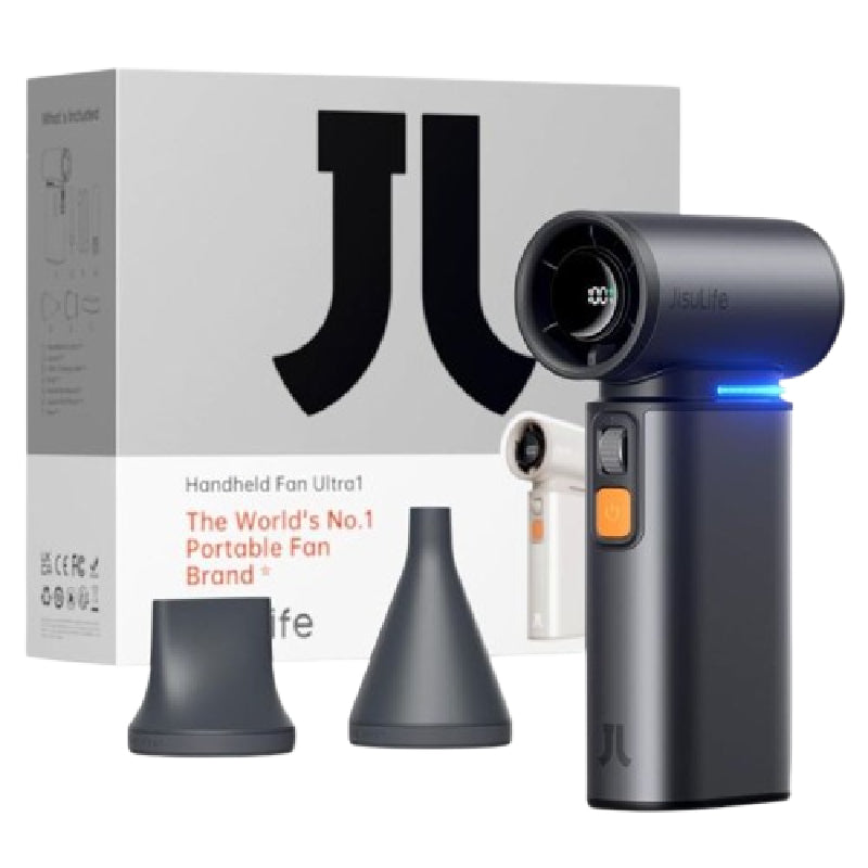 Jisulife Handheld Fan Ultra1, 9000mAh - Drak Grey