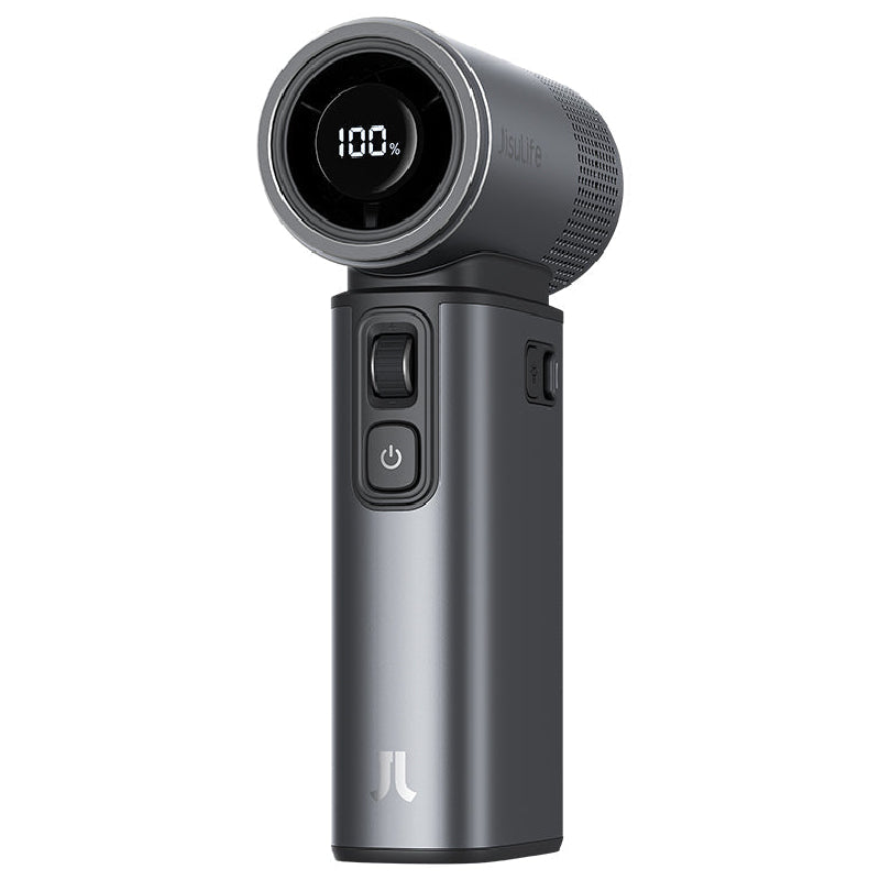 Jisulife Handheld Fan Ultra2, 9000mAh - Drak Grey