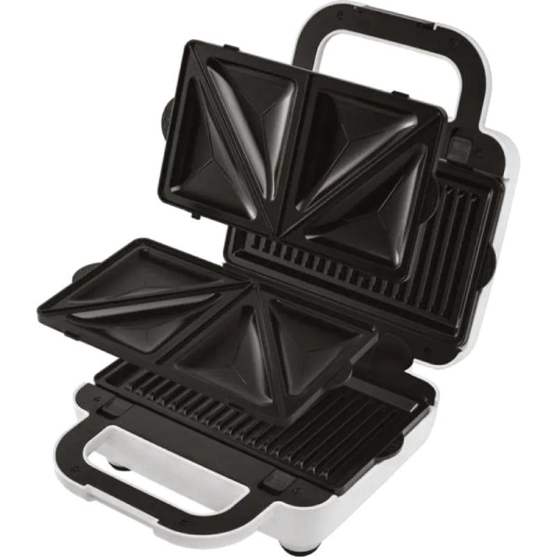 Kenwood Sandwich and Waffle Maker, 3 slices, 700 Watt, SMP84.COWH - White