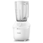 Philips 3000 Series Blender, 1 Liter, 450 Watt, HR2041/16 - White 