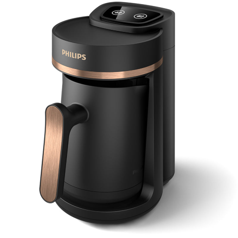 Philips Series 5000 Turkish Coffee Maker, 735 Watt, HDA150/60 - Black & Copper