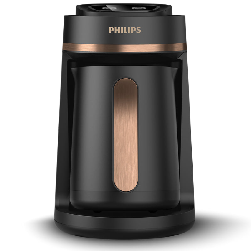 Philips Series 5000 Turkish Coffee Maker, 735 Watt, HDA150/60 - Black & Copper