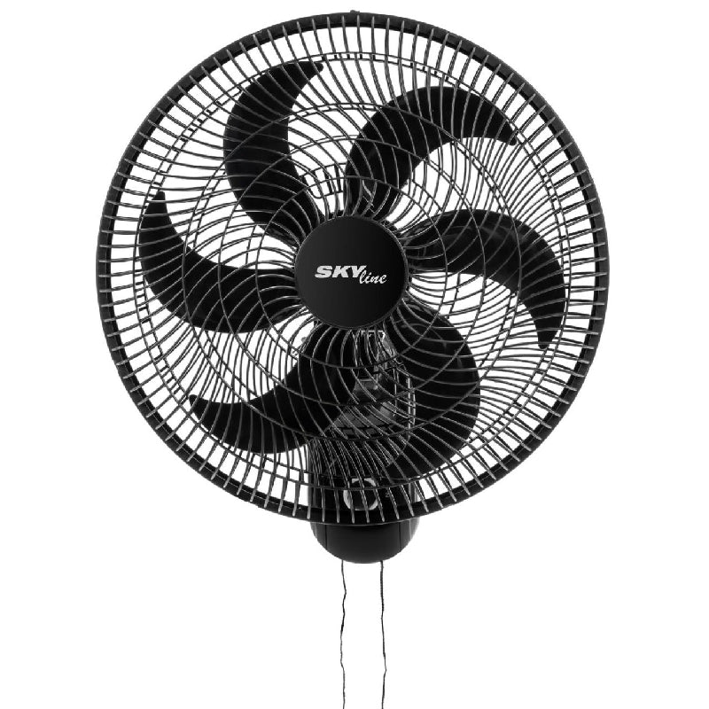 Skyline Jet Wall Fan,18 Inch, 6 Blades, WF18-N - Black