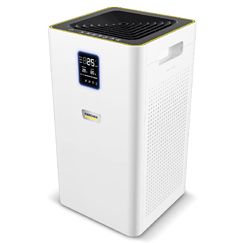 Kärcher Air Purifier With laser technology sensor, suitable for Rooms up to 60 Square Meters, AF30 - White