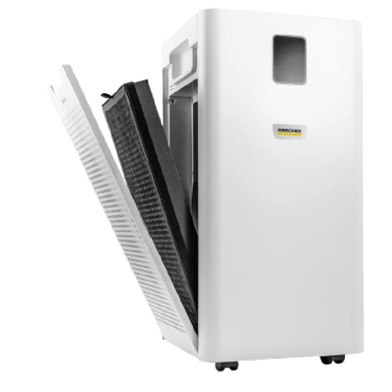 Kärcher Air Purifier With laser technology sensor, suitable for Rooms up to 60 Square Meters, AF30 - White