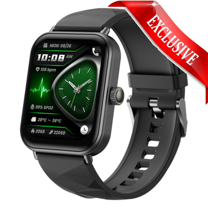 Oraimo Nova 2 Lite Smart Watch, OSW-814L - Black