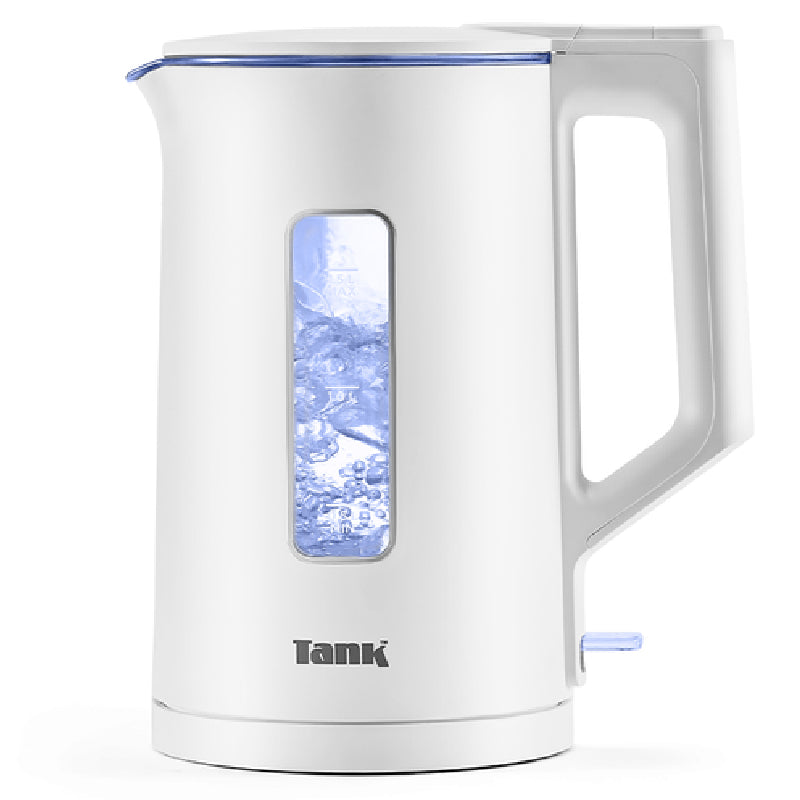 Tank Safe Touch Kettle, 1.5L, 1500 Watts, LED Light, DG-2338 - Silver