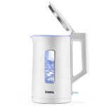 Tank Safe Touch Kettle, 1.5L, 1500 Watts, LED Light, DG-2338 - Silver