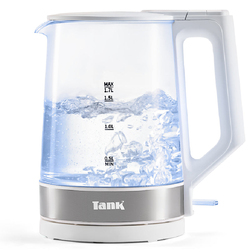 Tank Classic Electric Kettle, 1.7L, 1850W, KG-2318 - White