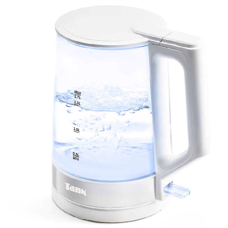 Tank Classic Electric Kettle, 1.7L, 1850W, KG-2318 - White