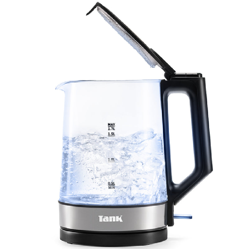 Tank Classic Electric Kettle, 1.7L, 1850W, KG-2318 - Black
