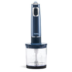 Tank Hand Blender With Chopper, 5 Speed Control + Turbo, 600 Watts, CM-6003-1 - Graphite&Silver
