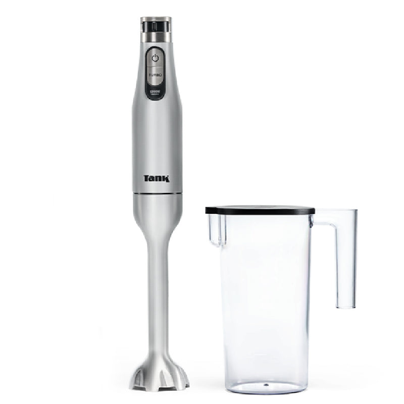 Tank Hand Blender, 6 Speed Control + Turbo, 1200 Watts, CM-6004 - Grey