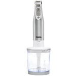 Tank Hand Blender With Chopper, 6 Speed Control + Turbo, 1200 Watts, CM-6004 - White