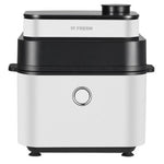 Fresh Air Fryer, 1500W, 7 Liter, Digital, Steam Cooking Function, FAF-D1500W - White