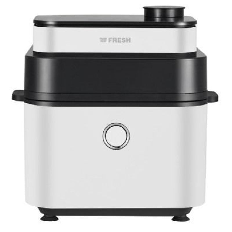 Fresh Air Fryer, 1500W, 7 Liter, Digital, Steam Cooking Function, FAF-D1500W - White