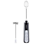 Sokany Rechargeable Coffe Hand Mixer 1200 mAh, Black - SK-02014