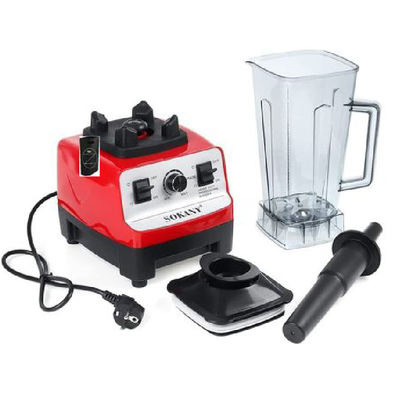 Sokany Multi-Purpose Blender, 2 Liter, 4500 Watt, SK-444 - Red 