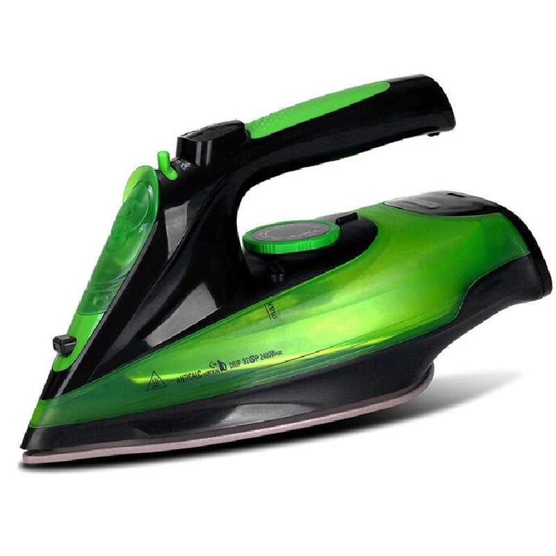 Sokany Steam Iron Cordless With Base Station, 2400 Watt, 370 ml, AJ2085 - Black&Green