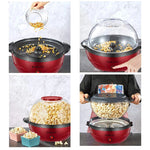 Sokany Popcorn Maker, 850W, 3.6L, SK-905 - Red