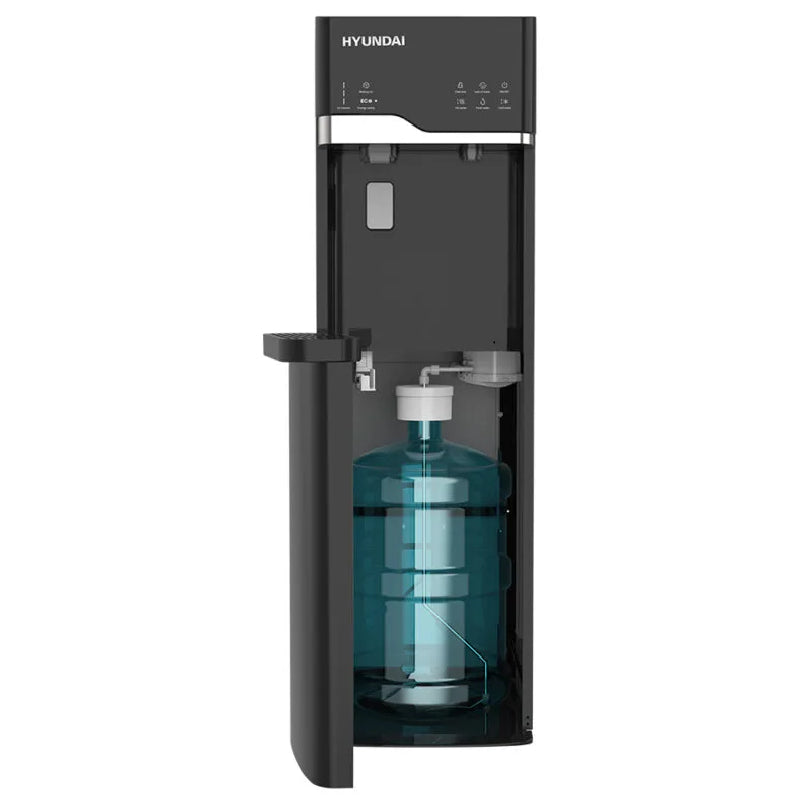 Hyundai Water Dispenser with Bullet Ice Maker, Bottom Loading, HYU -629 - Black