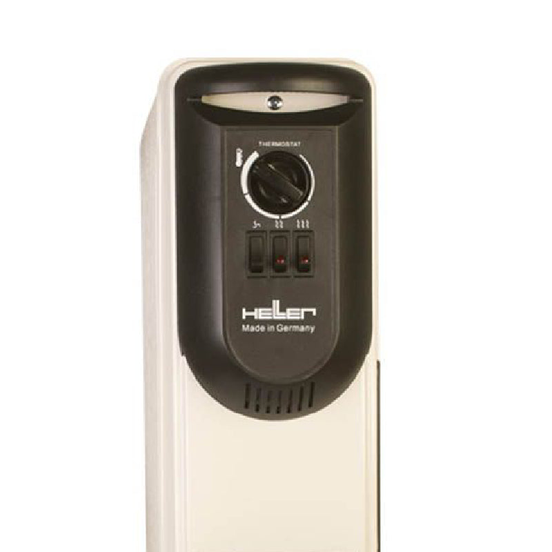 Heller Oil Heater, 11 Fins, 2000 Watt, 12 meter, Fan, MAV 2011 T - Beige 