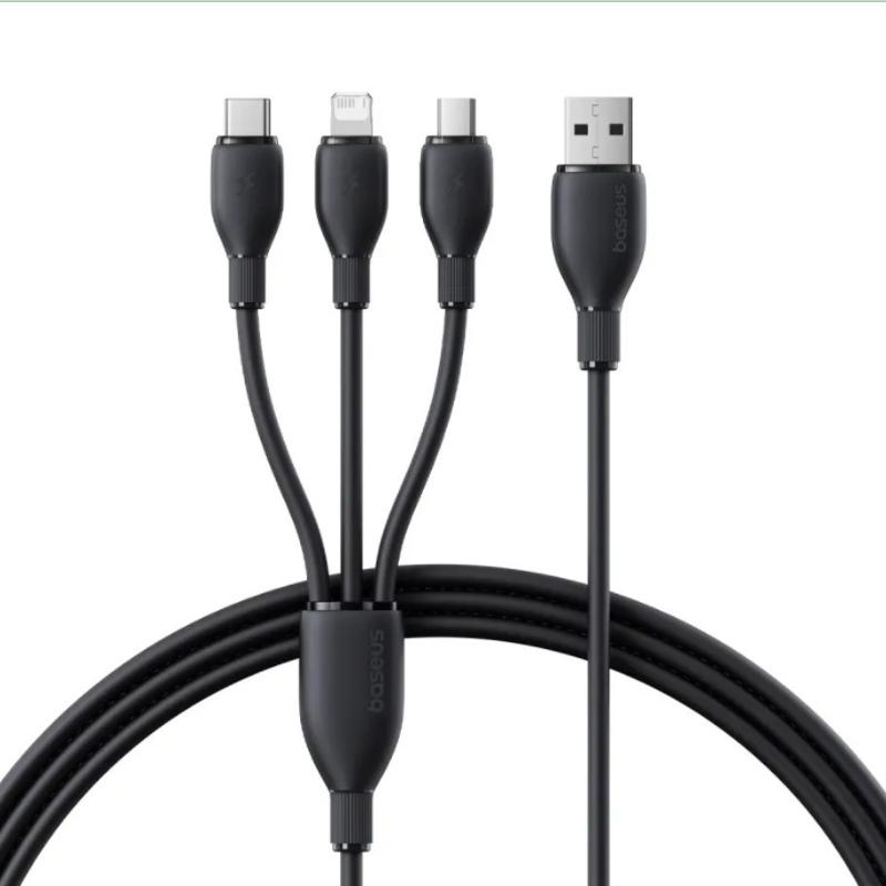 Baseus Cable 3-In-1 3.5A 1.3M