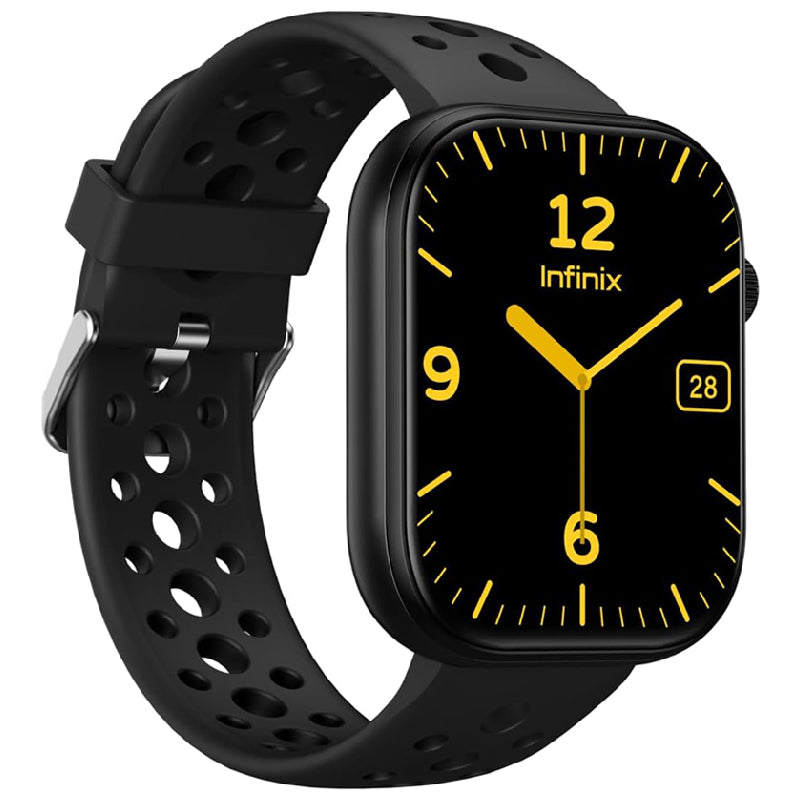 Infinix H4 Smart Watch, XW4L - Black