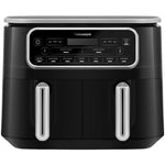 Tornado Air Fryer Dual Cook 2500 Watt 8 Liter Digital Black, THF-2508DU-BS - Black