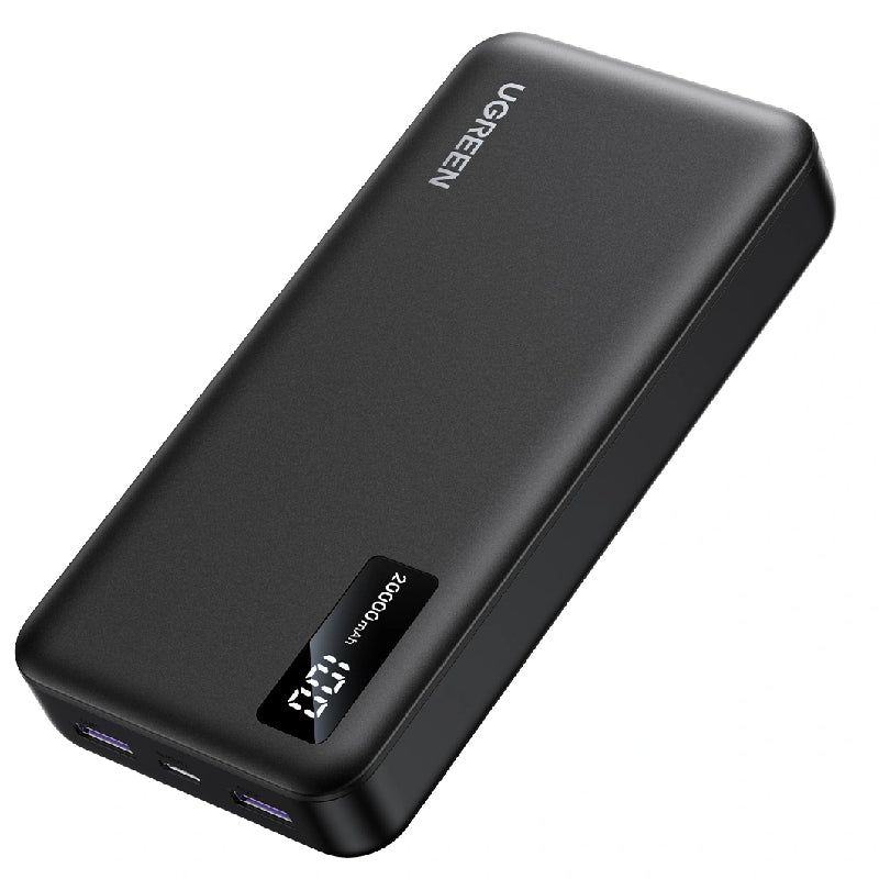Ugreen PB312 Two-way Fast Charging Power Bank, 20W, 20000mAh, 25683 - Black
