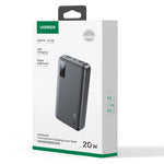 Ugreen PB312 Two-way Fast Charging Power Bank, 20W, 20000mAh, 25683 - Black