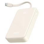 Ugreen P521 Power Bank With Built In Cable Type-C, 30W, 20000mAh - Beige