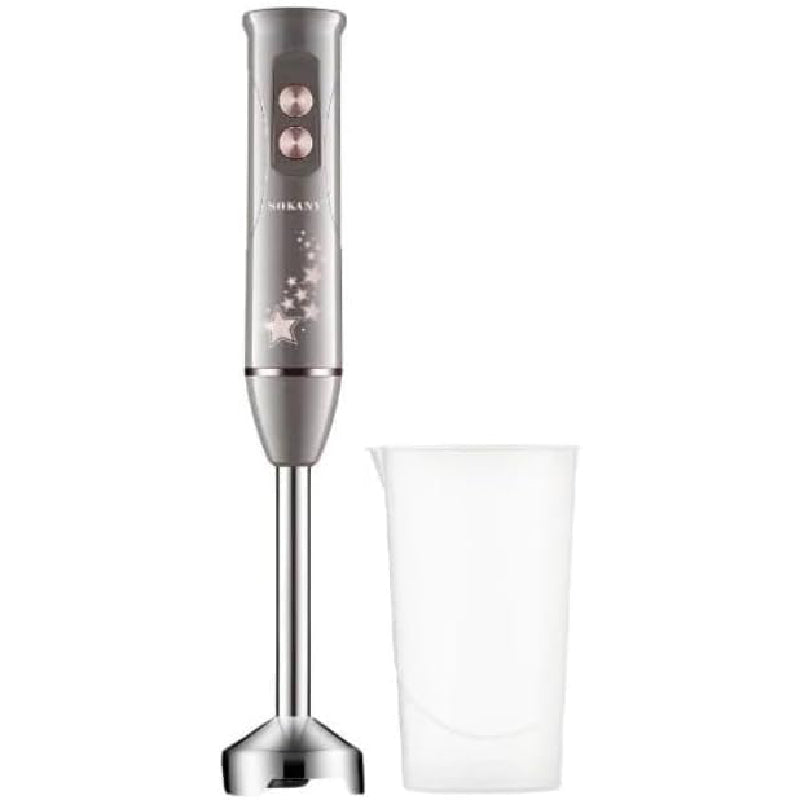 Sokany 2-in-1 Hand Blender, 600W, SK-02013 - Stainless Steel